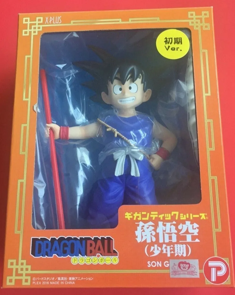 08" Inch Tall Gigantic Series Base Kid Son Boy Goku Blue Suit Standard Power Pole X-Plus 1/4 Scale