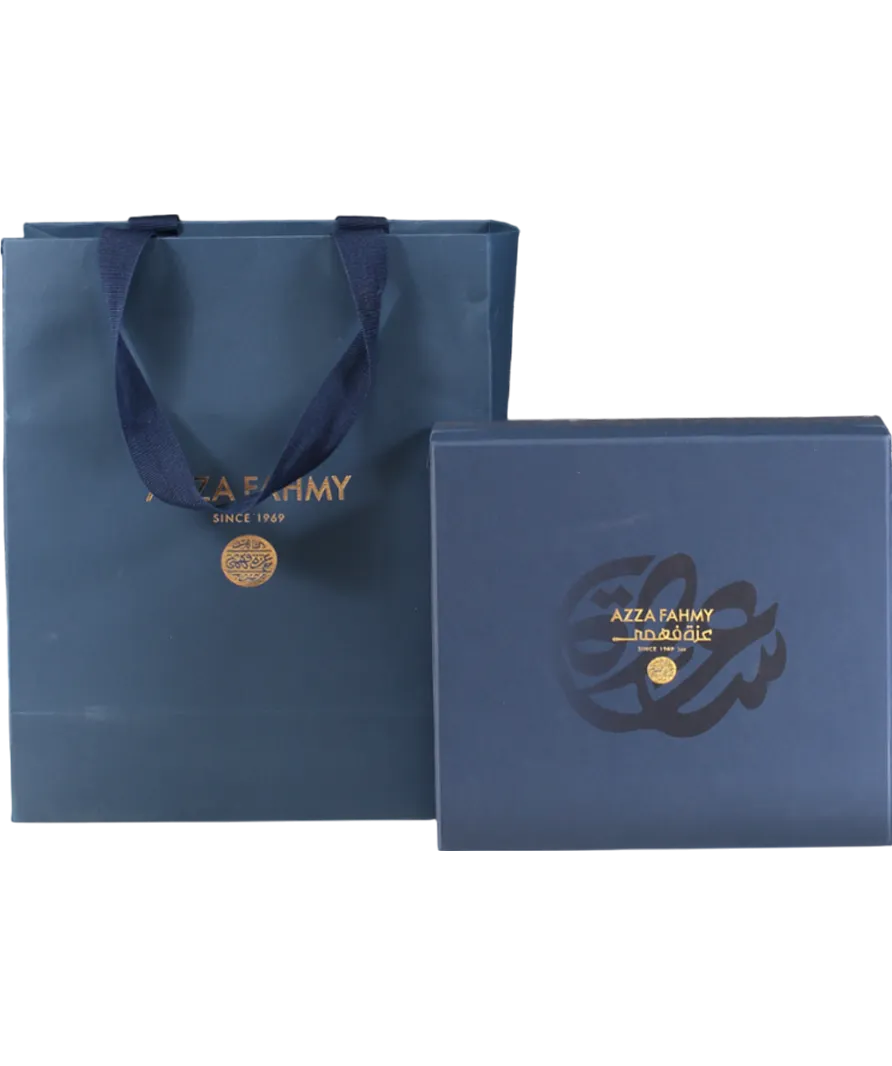 Azza Fahmy Set of 2 Ltd.Edition Baubles Inscribed with Messages of Happiness & Joy