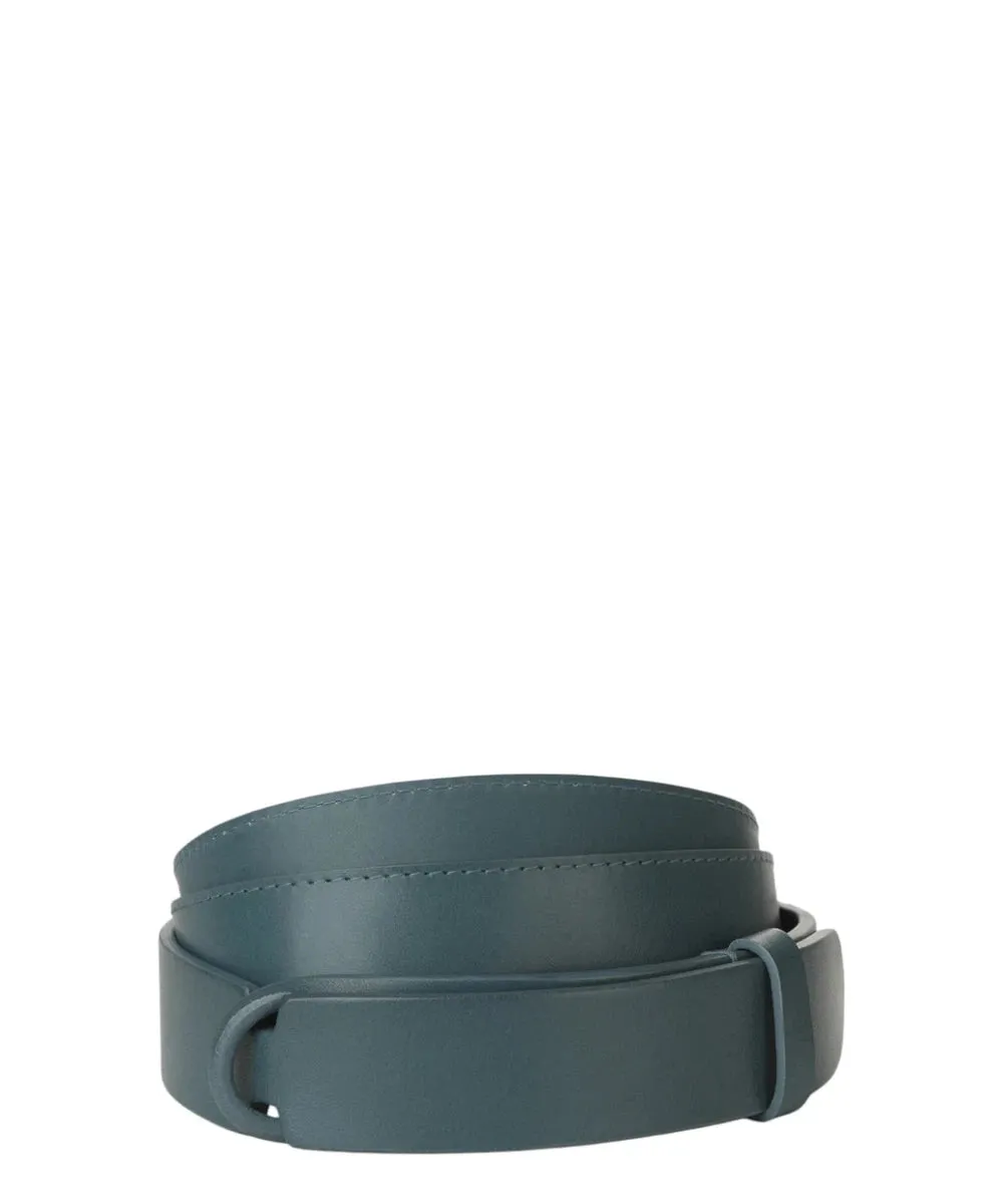 Cintura Nobuckle Bull in Cuoio