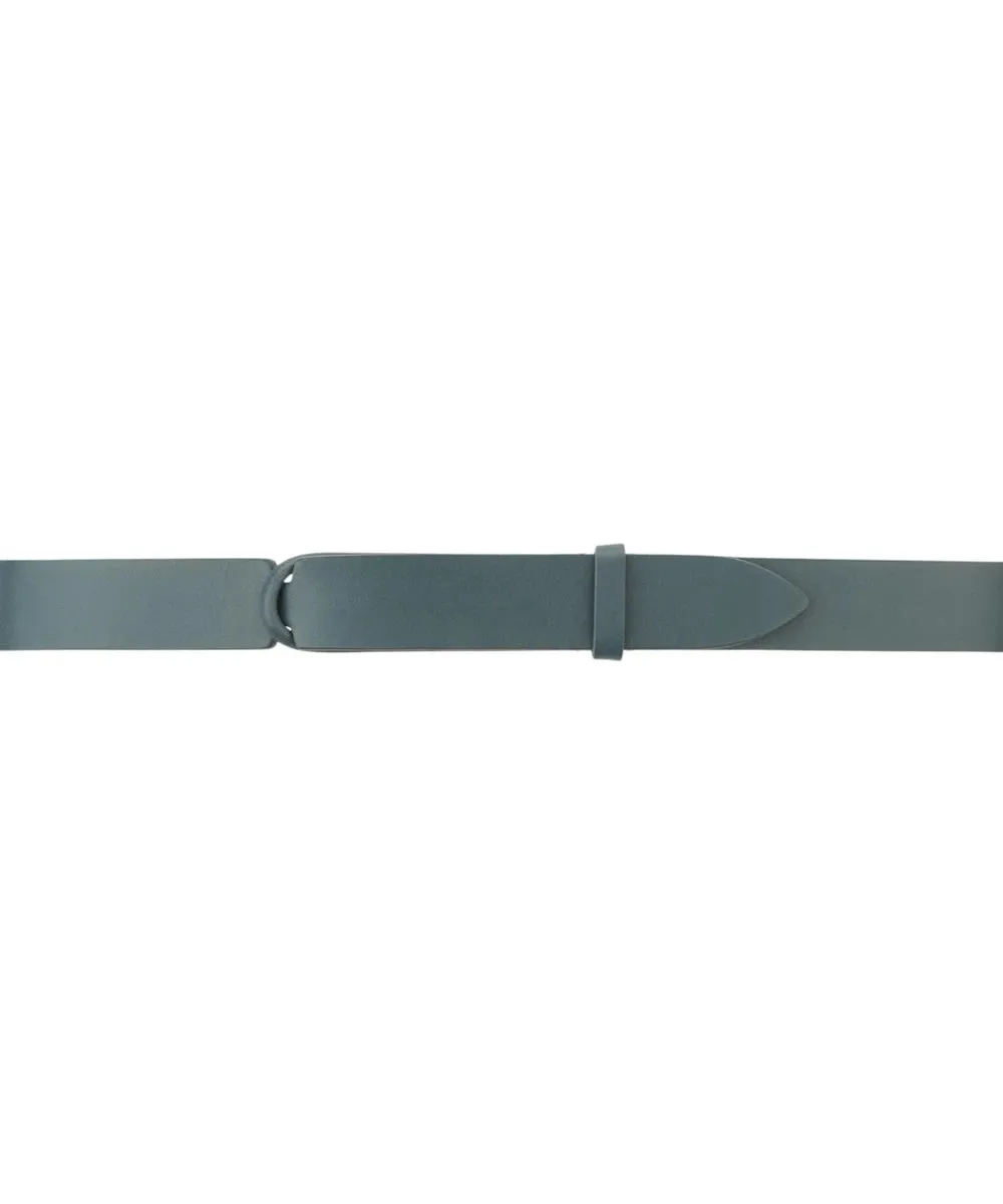 Cintura Nobuckle Bull in Cuoio