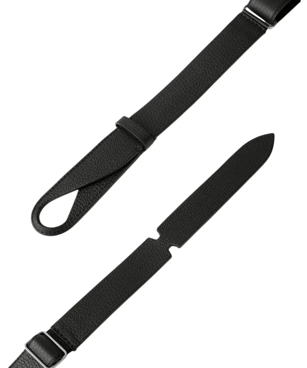 Cintura Nobuckle Micron in Pelle