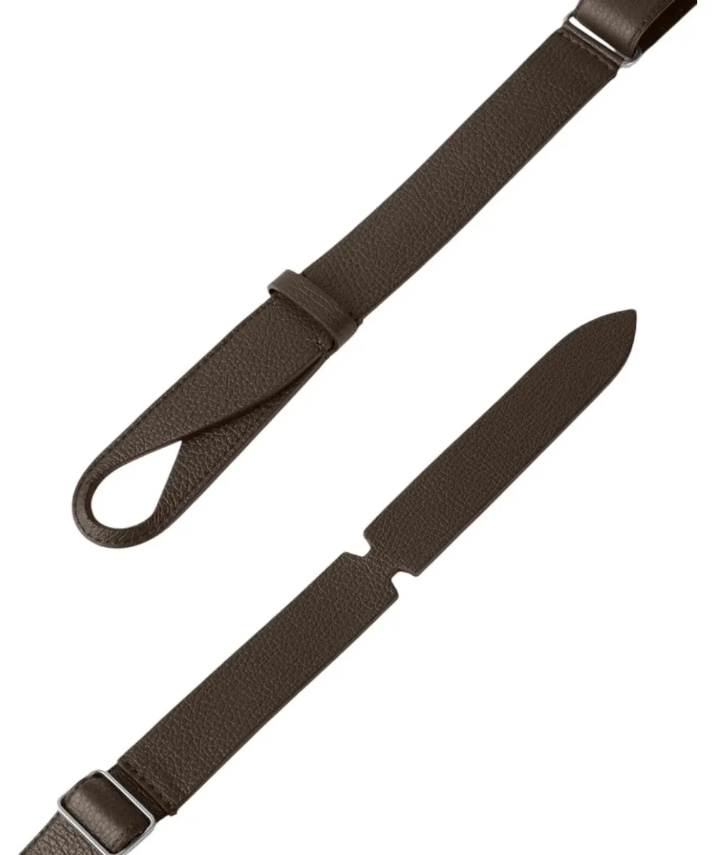 Cintura Nobuckle Micron in Pelle