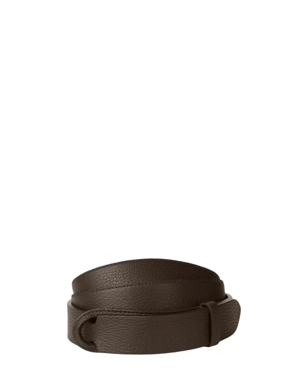 Cintura Nobuckle Micron in Pelle