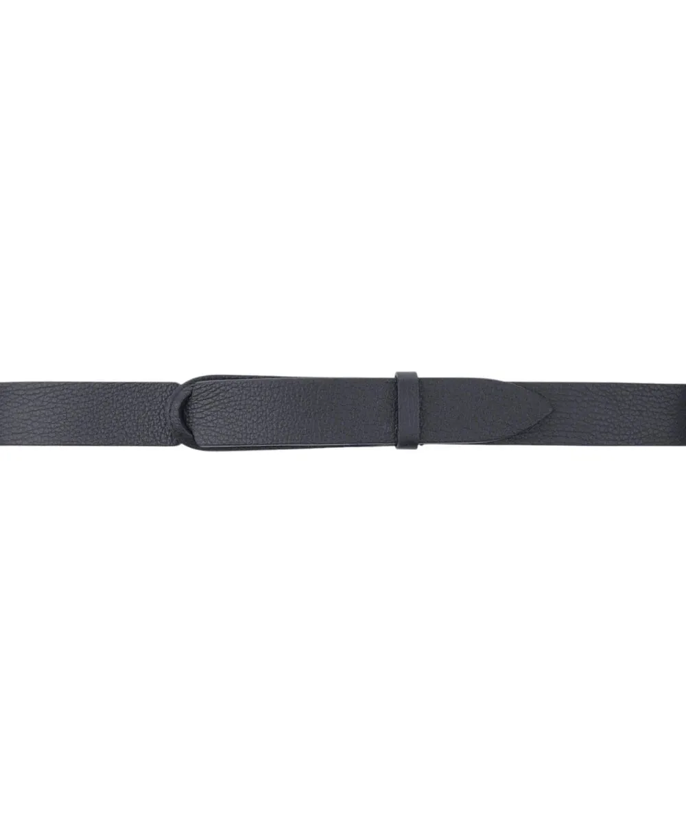 Cintura Nobuckle Micron in Pelle