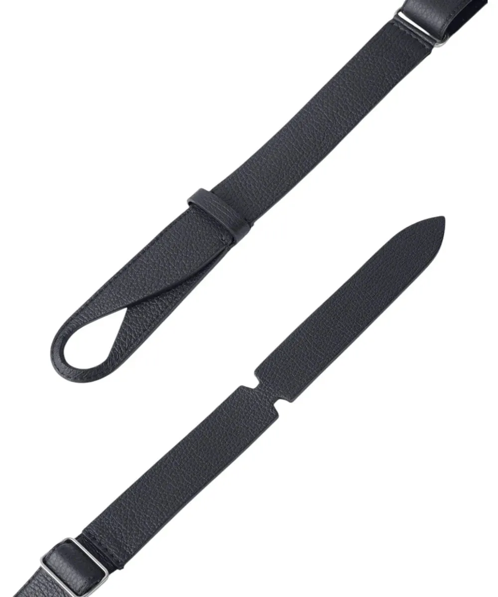 Cintura Nobuckle Micron in Pelle