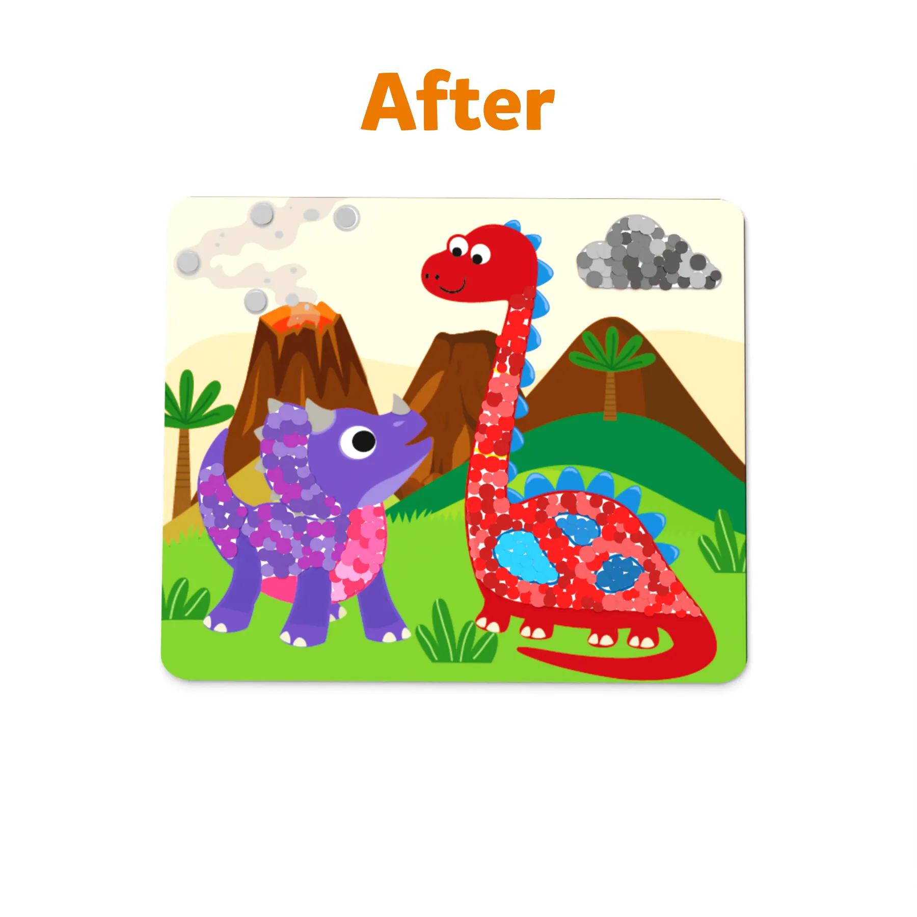 Dot it! - World of Dinosaurs | No Mess Sticker Art