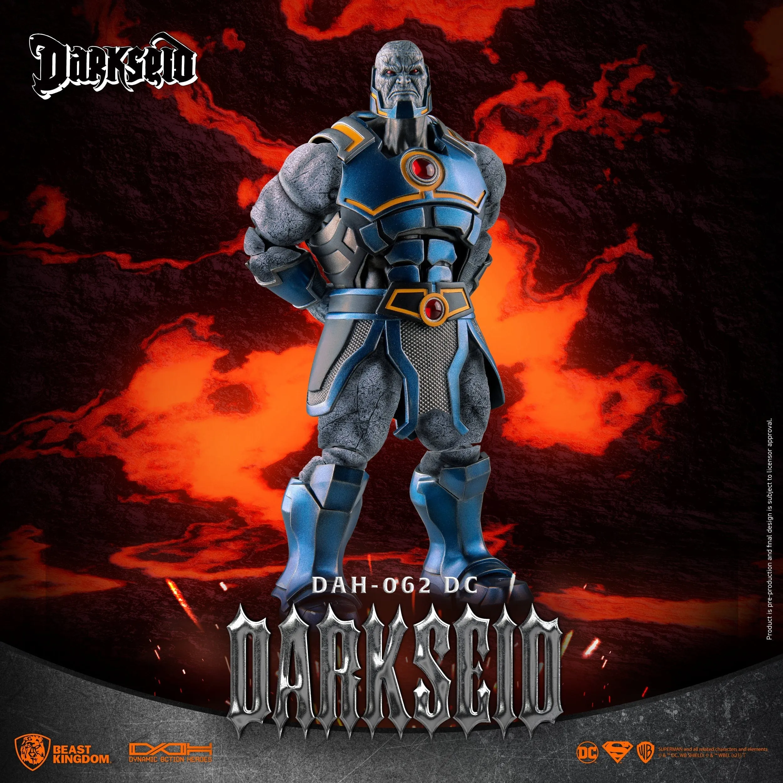 Dynamic 8ction Heroes 062 DC Comics Darkseid Action Figure