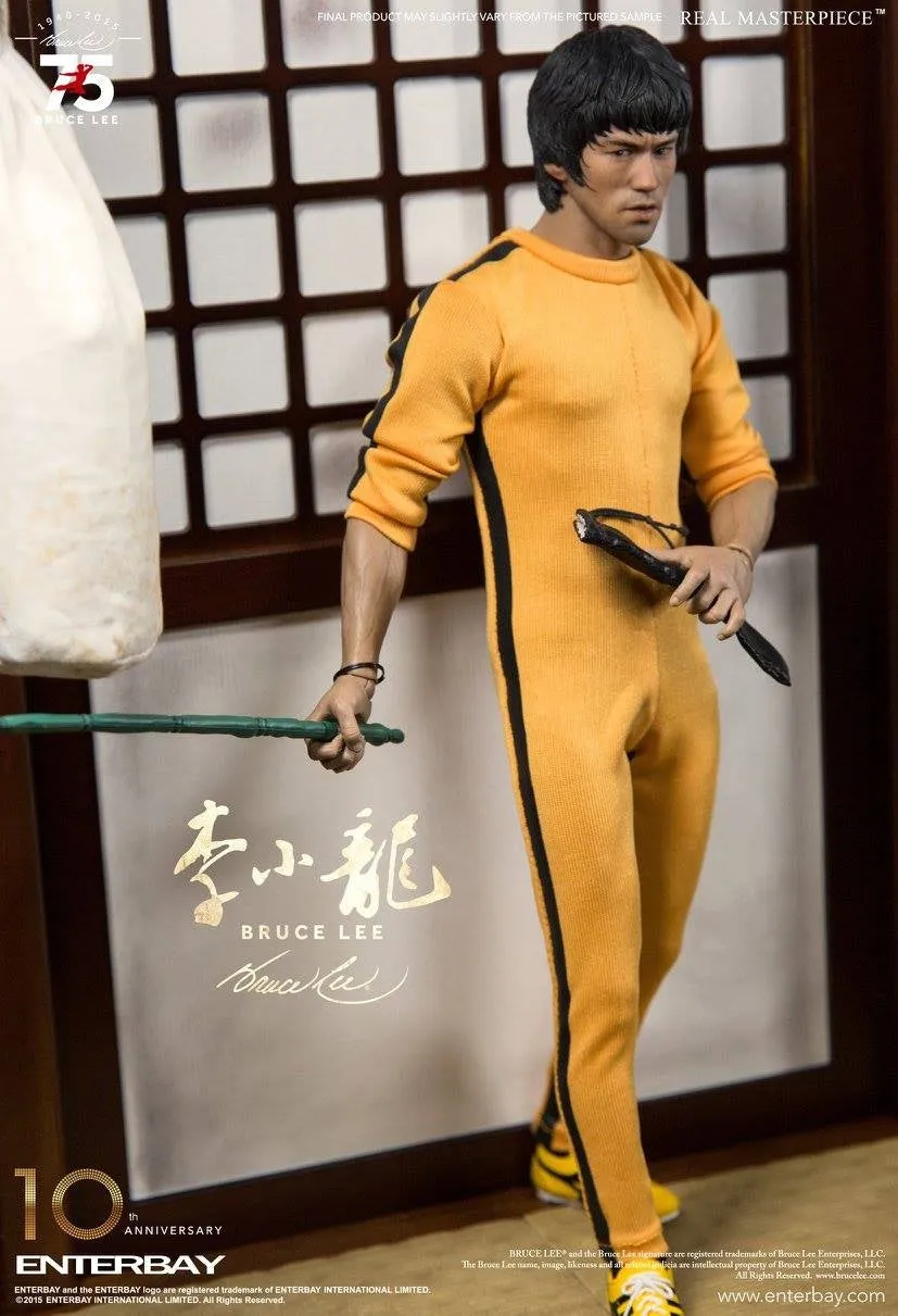 Enterbay -   Real Masterpiece – Bruce Lee 75th Anniversary Action Figure