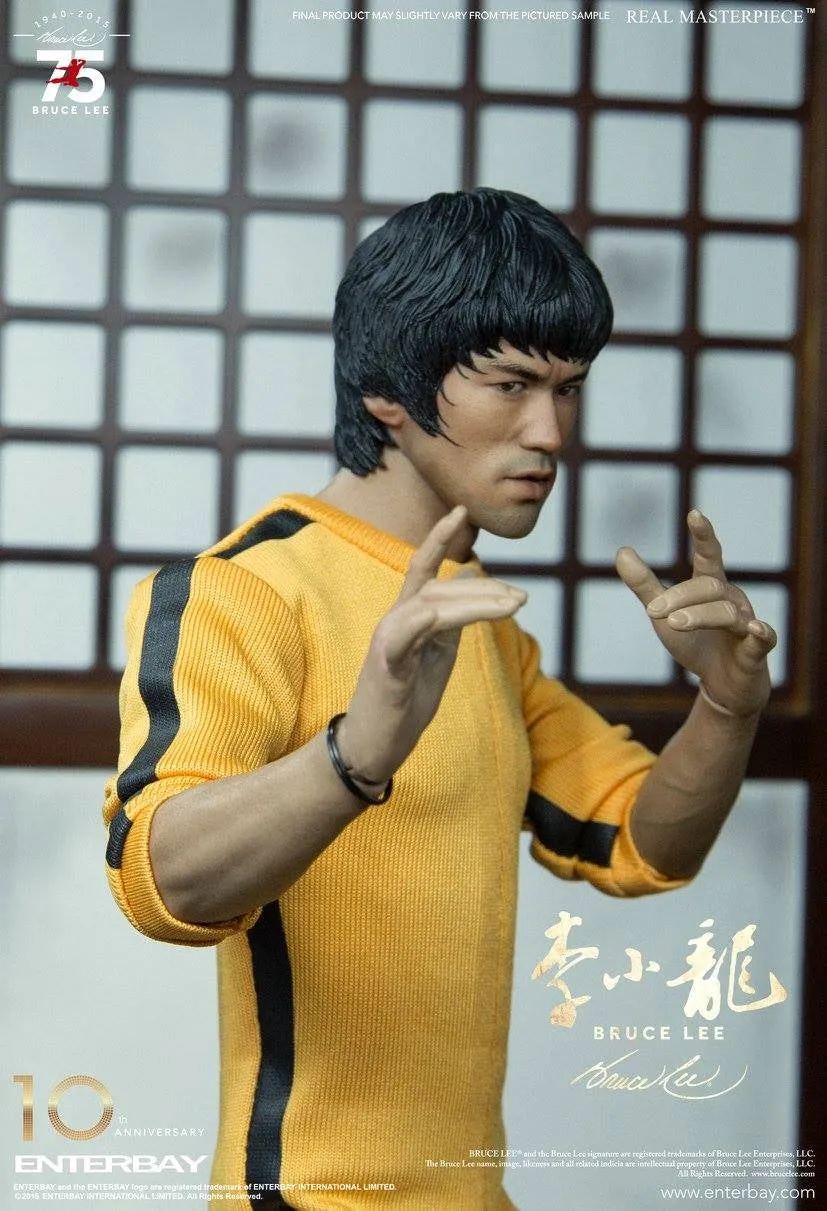 Enterbay -   Real Masterpiece – Bruce Lee 75th Anniversary Action Figure