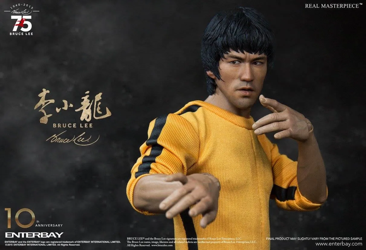 Enterbay -   Real Masterpiece – Bruce Lee 75th Anniversary Action Figure