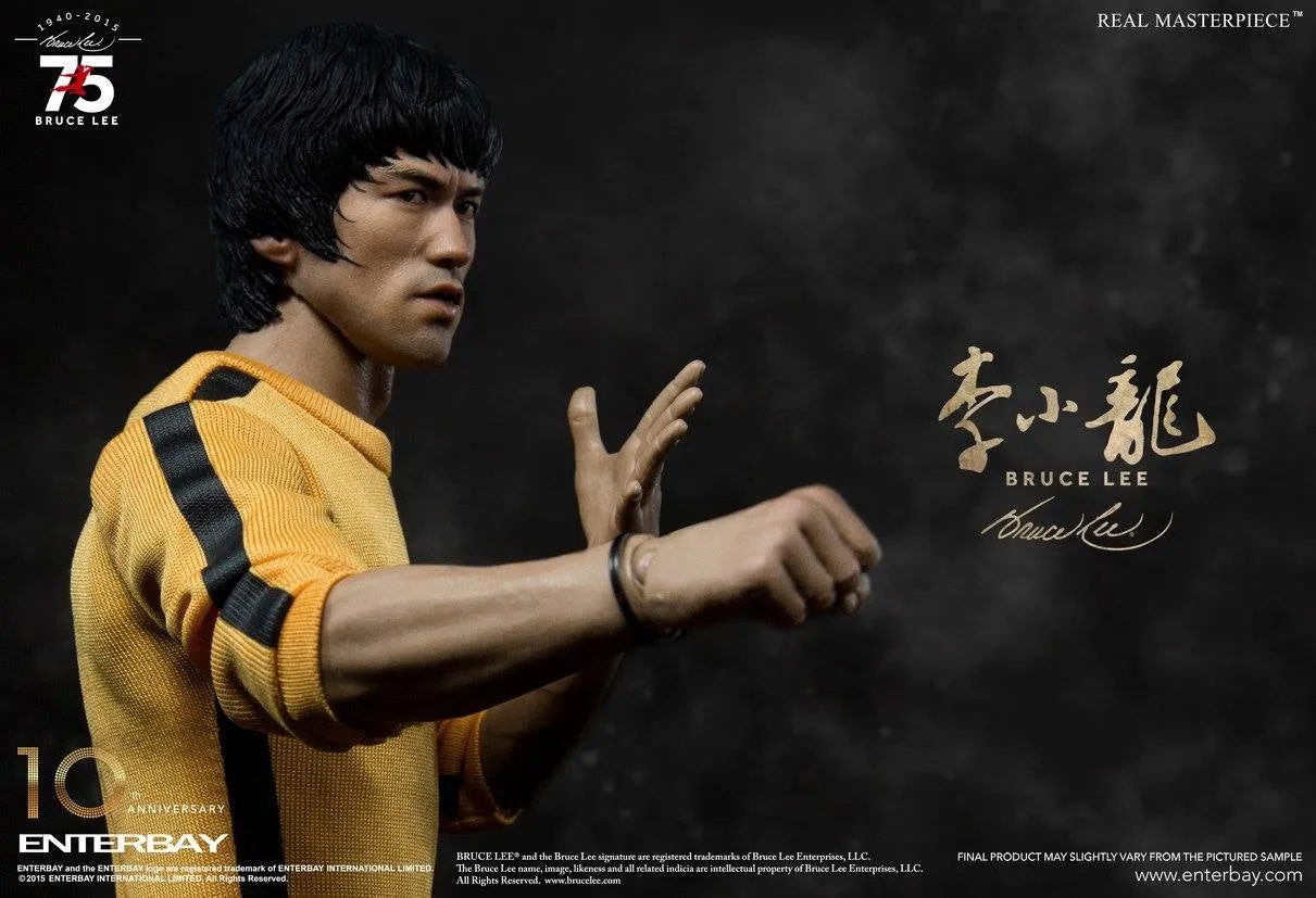 Enterbay -   Real Masterpiece – Bruce Lee 75th Anniversary Action Figure
