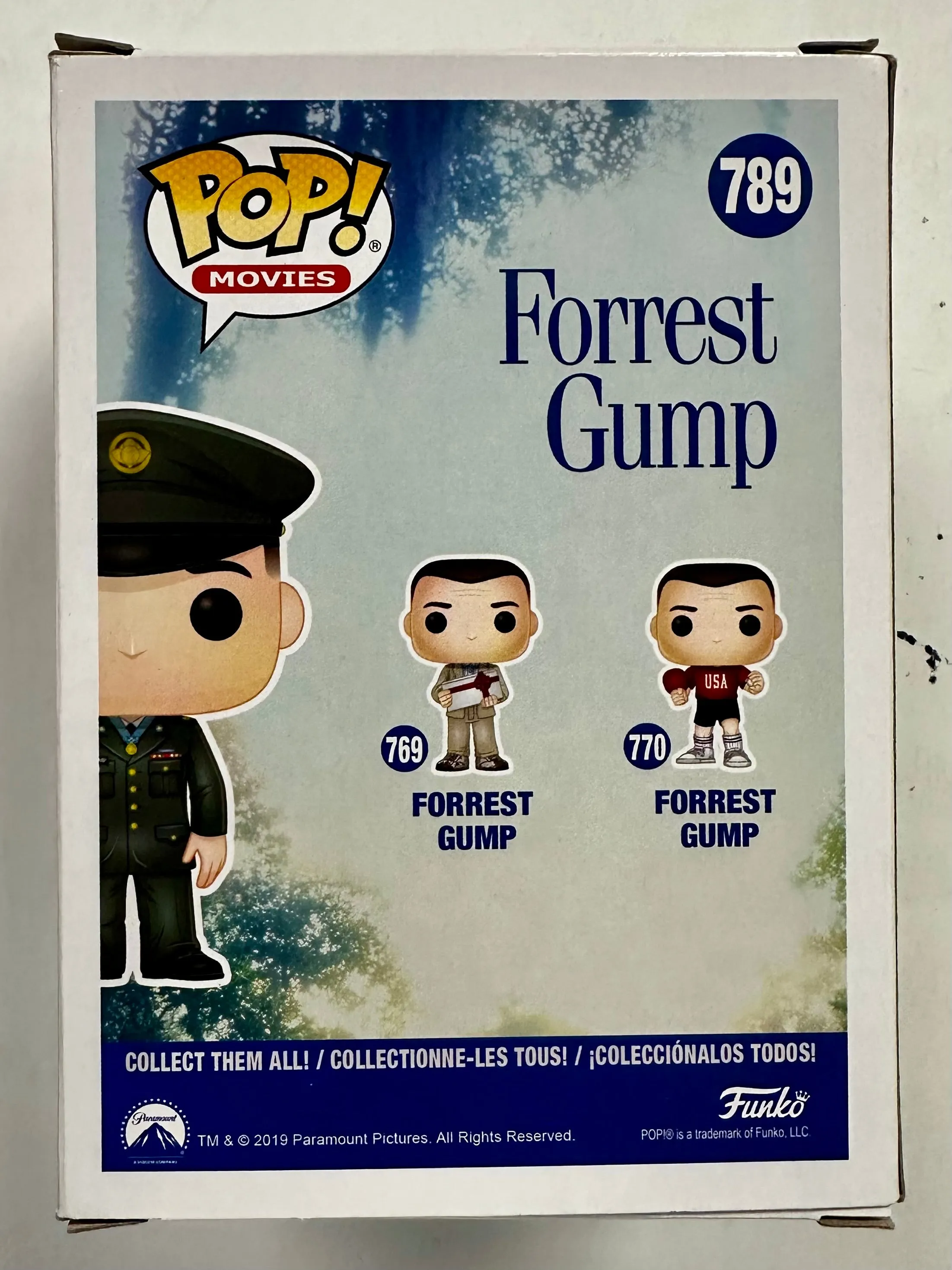 Funko Pop! Movies Forrest Gump (Medal Of Honor) #789 Vaulted 2019 Exclusive
