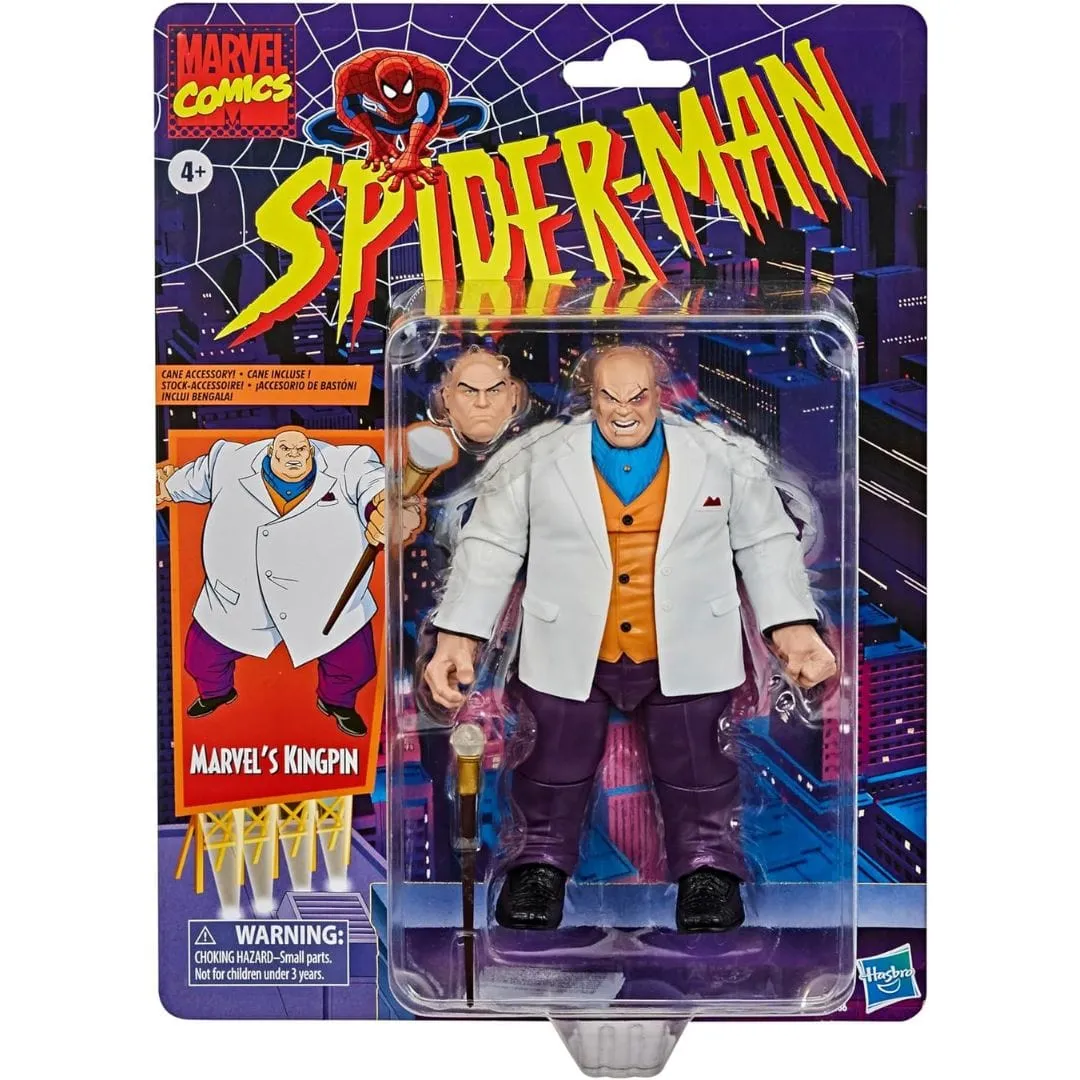 Marvel Legends Series Spider-Man Retro Kingpin Action Figure