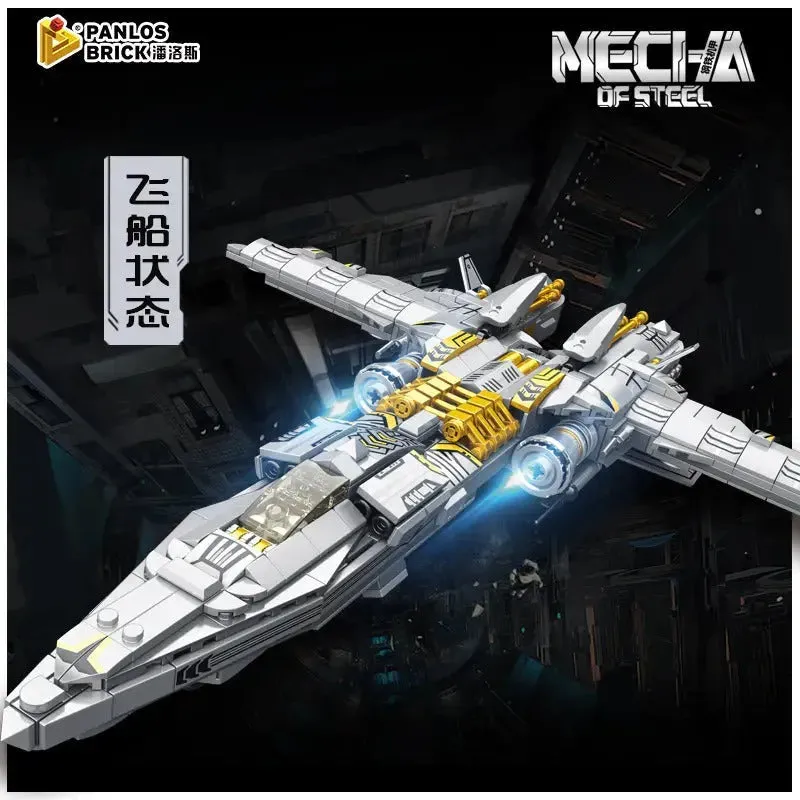 Mecha Of Steel Mech Megatron Transformer Robot Bricks Toy 1106pcs