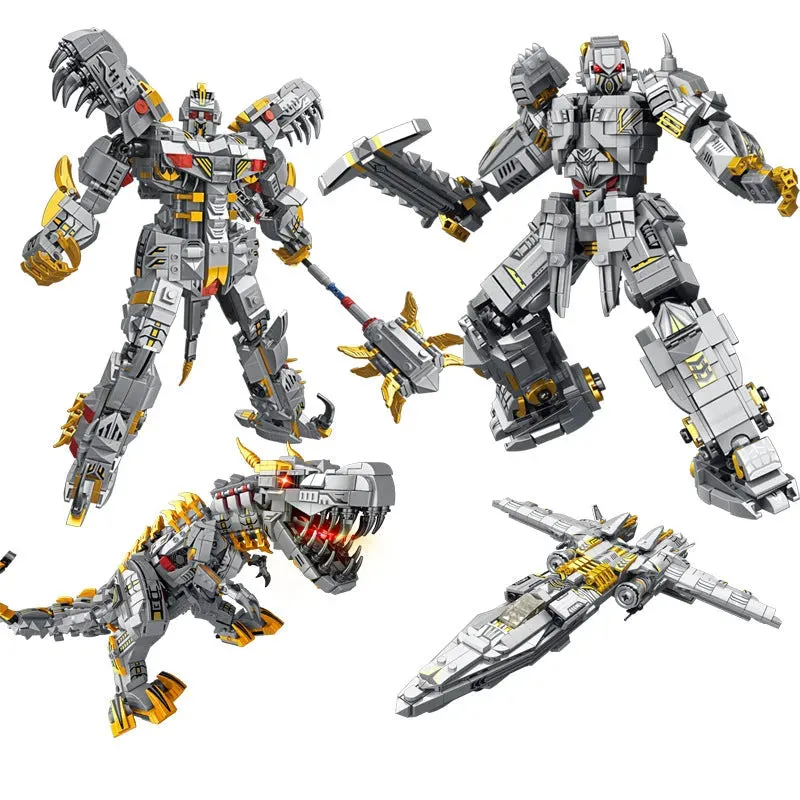 Mecha Of Steel Mech Megatron Transformer Robot Bricks Toy 1106pcs
