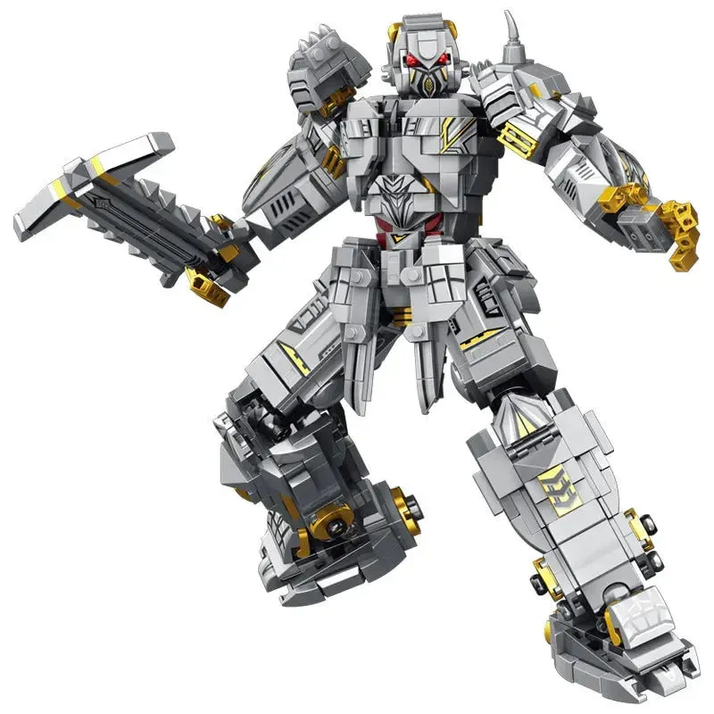 Mecha Of Steel Mech Megatron Transformer Robot Bricks Toy 1106pcs