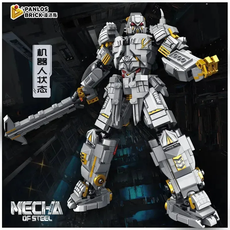 Mecha Of Steel Mech Megatron Transformer Robot Bricks Toy 1106pcs