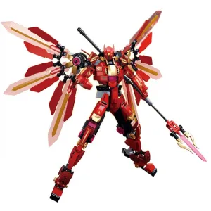 Movie Halberd Athena Transforming Mecha Robot Bricks Toy 511pcs