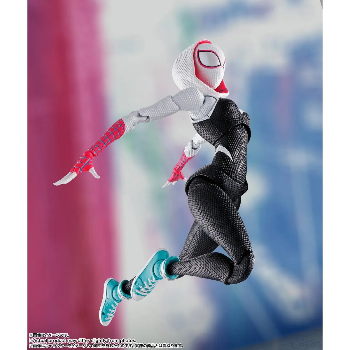 Spider-Man Across the Spiderverse Spider-Gwen Action Figure by S.H.Figuarts