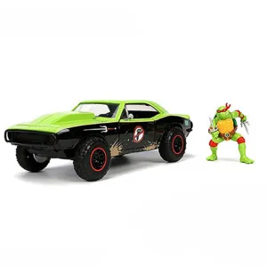 Teenage Mutant Ninja Turtles - 1967 Chevrolet® Camaro® Dirty Version with Raphael Diecast Car