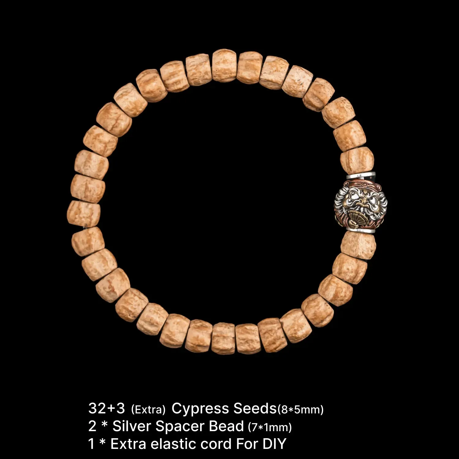 Zhong Kui Bead Bracelet
