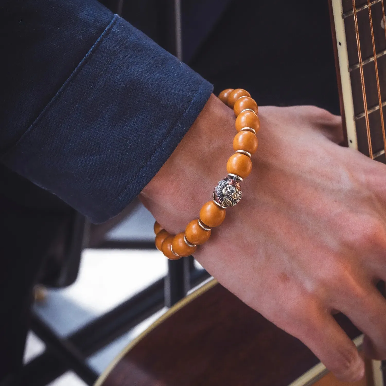 Zhong Kui Bead Bracelet