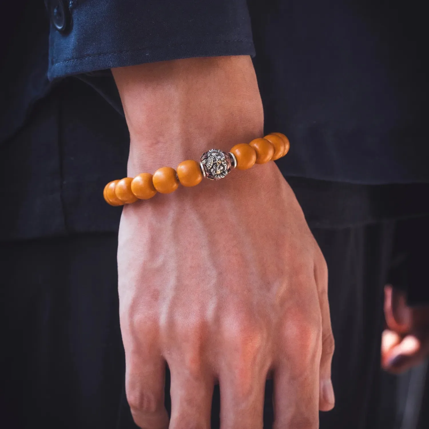 Zhong Kui Bead Bracelet
