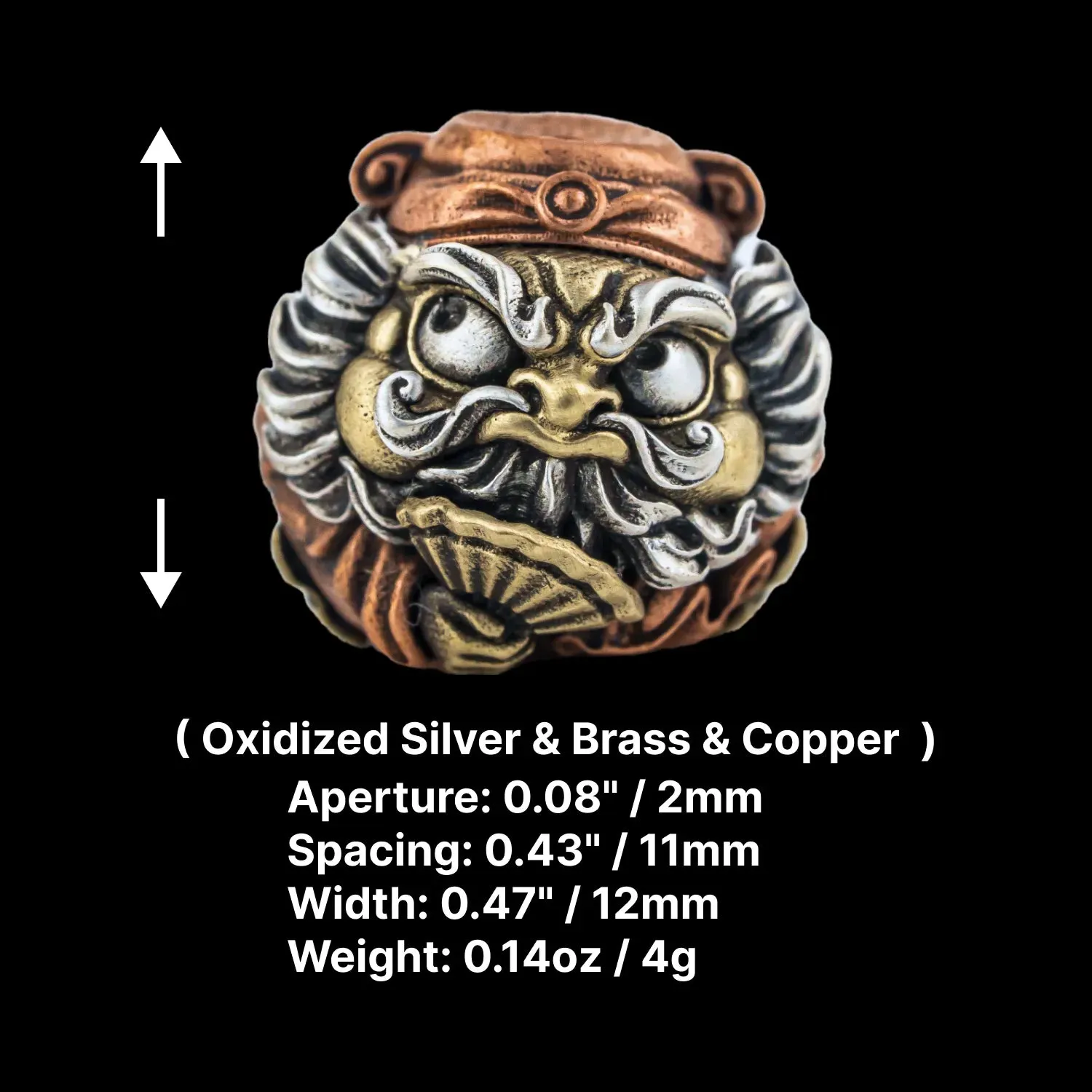Zhong Kui Bead